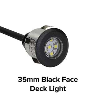 35mm Black Face deck light