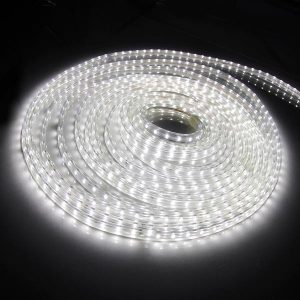 Cool white LED strip light