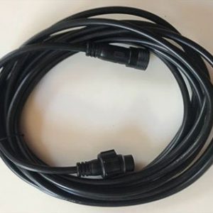 5 meter extension cable black