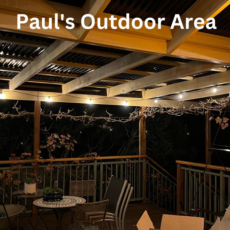 Paul's Outdoor Area